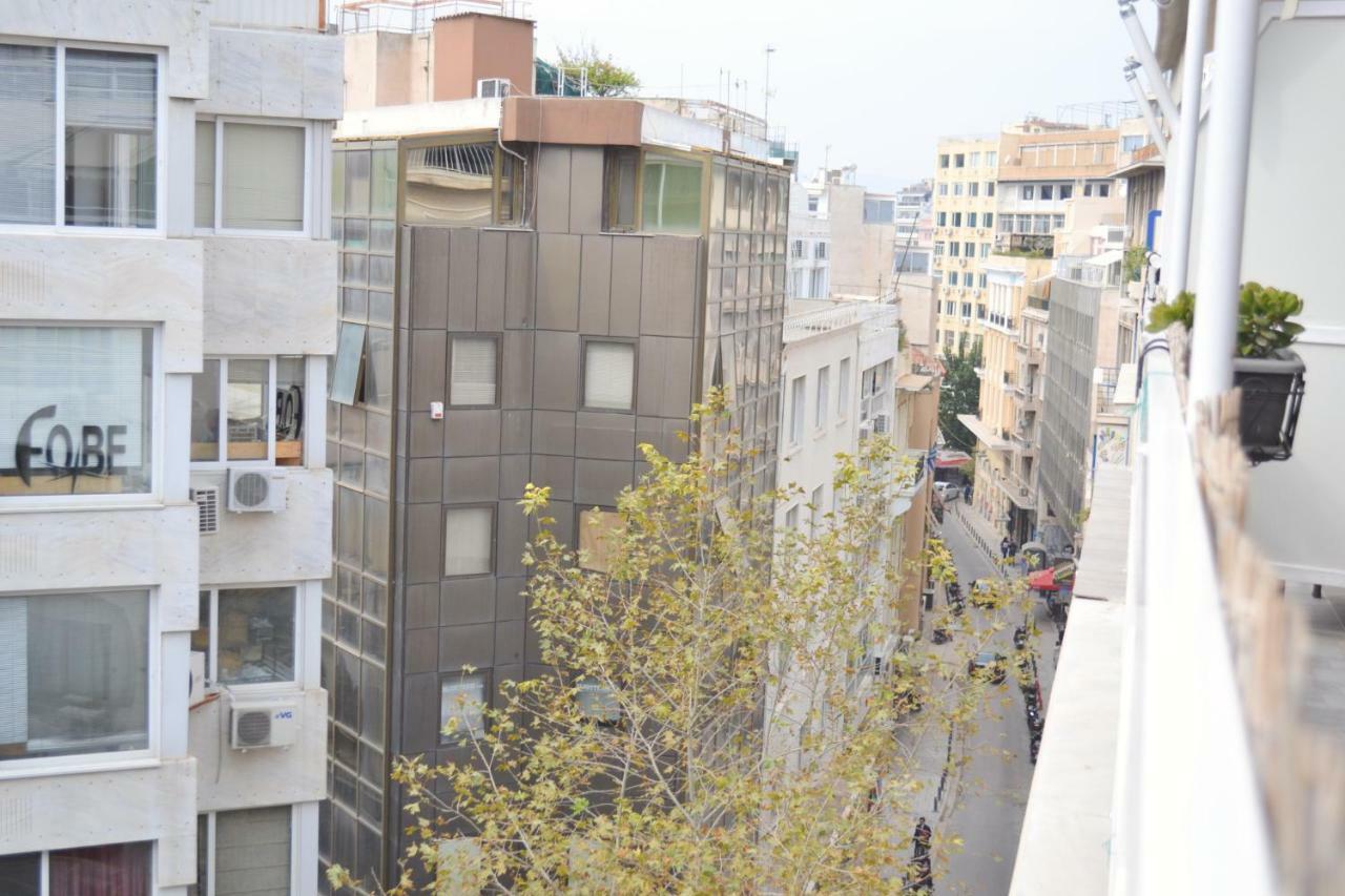 Ferienwohnung Athens Modern Minimalistic Sunny Studio With Balcony Exterior foto